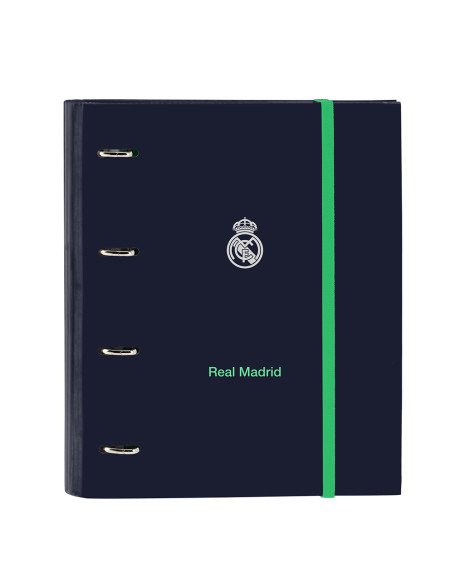 Carpeta 4 Anillas 35 mm con Recambio Real Madrid 2A Equipación 25/26