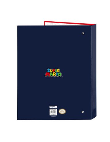 Carpeta Folio 4 Ani.Mixtas Super Mario "Mamma Mia" | Reino Escolar: Mochilas y Regalos