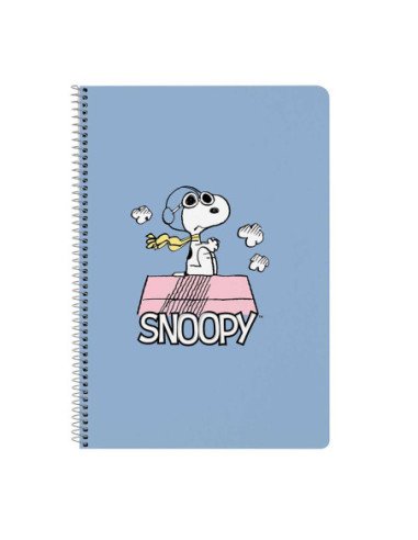 Libreta Folio 80 H. Tapas Duras 1Diseño Snoopy | Reino Escolar