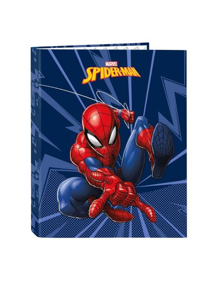 Carpeta Folio 4 Ani.Mixtas Spider-Man | Reino Escolar: Mochilas y Regalos