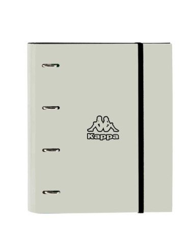 Carpeta 4 Anillas 35 mm con Recambio Kappa "Grey"
