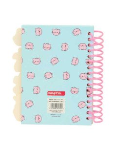 Bloc De Notas A6 Pembe "The Pink Cat" | Reino Escolar: Mochilas y Regalos 2
