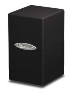 UP DECKBOX SATIN TOWER BLACK