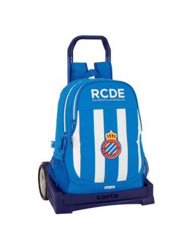 Mochila 665 + Carro Evolution RCD Espanyol | Reino Escolar