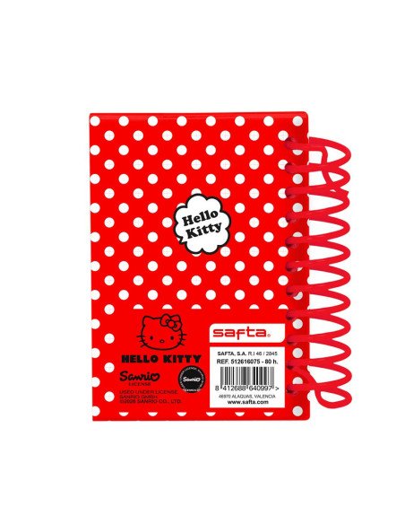 Bloc De Notas A7 Hello Kitty | Reino Escolar: Mochilas y Regalos
