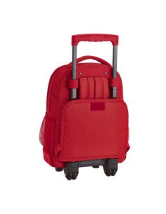 Mochila Grande con Ruedas Compact Real Sporting De Gijon Corporativa | Reino Escolar: Mochilas y Regalos 2