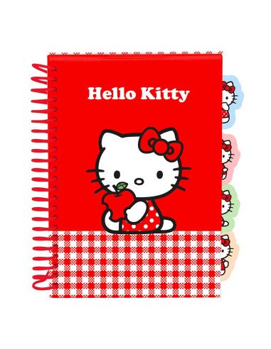 Bloc De Notas A5 Hello Kitty | Reino Escolar: Mochilas y Regalos