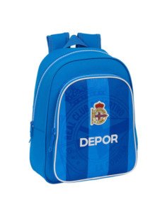Mochila Infantil Adaptable a Carro Real Deportivo De La Coruña | Reino Escolar: Mochilas y Regalos