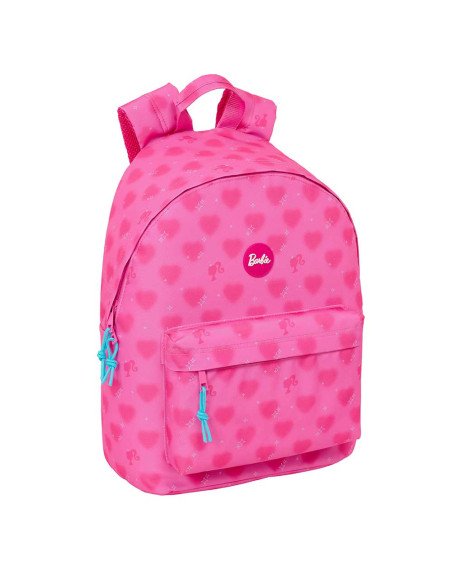 Mochila Para Portatil 14.1" Barbie "Corazones" | Reino Escolar: Mochilas y Regalos