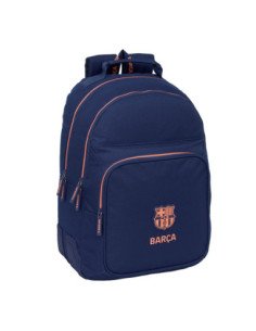 Mochila Doble Adaptable a Carro F.C.Barcelona 2A Equipacion | Reino Escolar: Mochilas y Regalos
