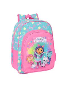 Mochila Infantil Adaptable a Carro Gabby'S Dollhouse "Confetti" | Reino Escolar: Mochilas y Regalos