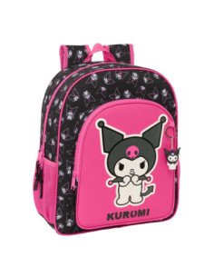 Mochila Junior Adaptable a Carro Kuromi | Reino Escolar: Mochilas y Regalos
