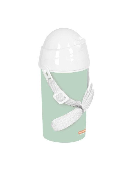 Botella 500 ml con Pajita Automática SAFTA Preescolar "Zorrito"