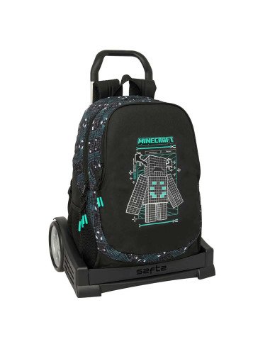 Mochila665 + Carro Evolution Minecraft "Screen" | Reino Escolar: Mochilas y Regalos