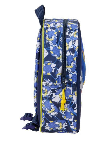 Mochila Guarderia 3D Sonic "City" | Reino Escolar: Mochilas y Regalos