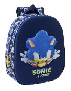 Mochila 3D Sonic "City" | Reino Escolar: Mochilas y Regalos