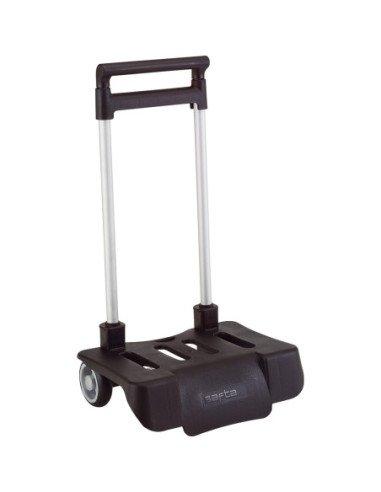 Carro Portamochilas Pleg.Negro Pant.Black C | Reino Escolar