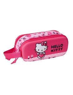 Portatodo Doble 3D Hello Kitty 3D | Reino Escolar: Mochilas y Regalos