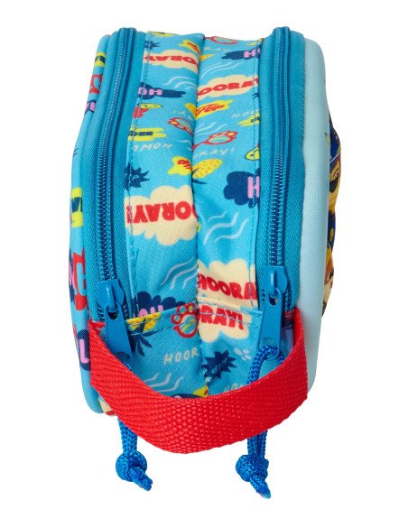 Portatodo Doble 3D Paw Patrol 3D | Reino Escolar: Mochilas y Regalos