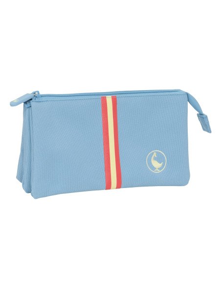 Portatodo Triple El Ganso Basics "Cerulean" | Reino Escolar: Mochilas y Regalos