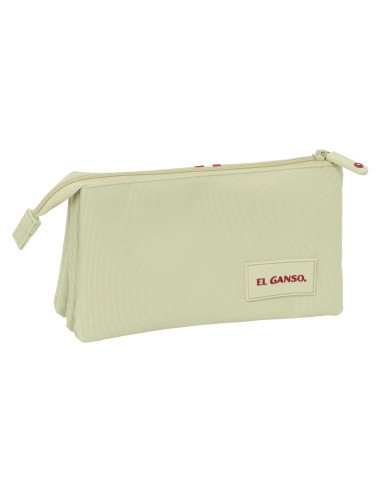 Portatodo Triple El Ganso Basics "Beige" | Reino Escolar: Mochilas y Regalos