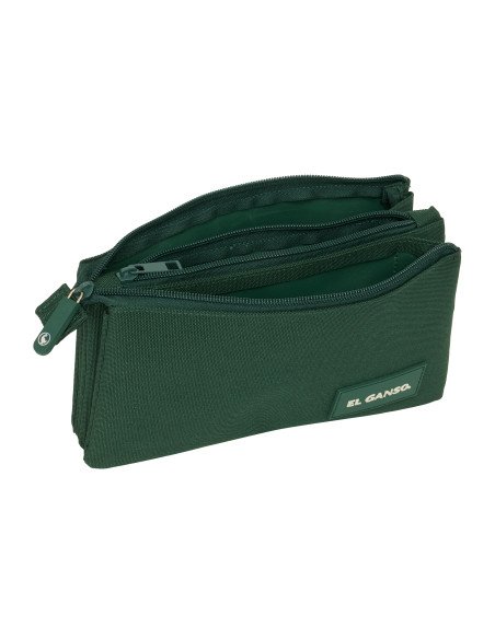 Portatodo Triple El Ganso Basics "Green" | Reino Escolar: Mochilas y Regalos