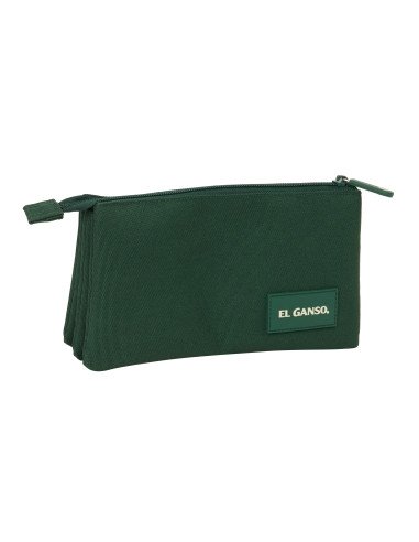 Portatodo Triple El Ganso Basics "Green" | Reino Escolar: Mochilas y Regalos