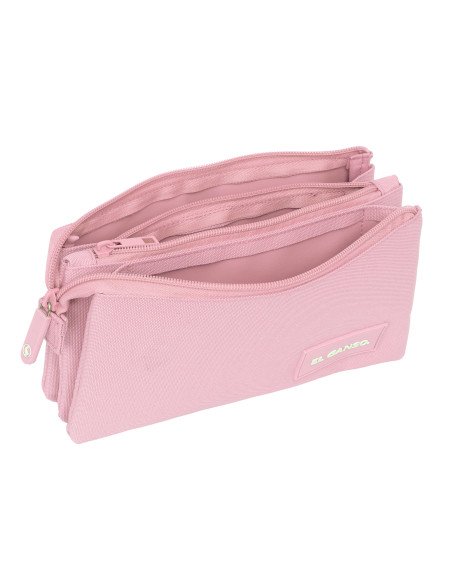 Portatodo Triple El Ganso Basics "Pink" | Reino Escolar: Mochilas y Regalos