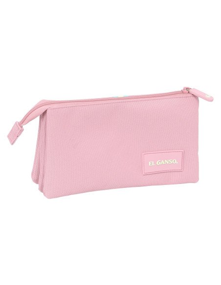 Portatodo Triple El Ganso Basics "Pink" | Reino Escolar: Mochilas y Regalos