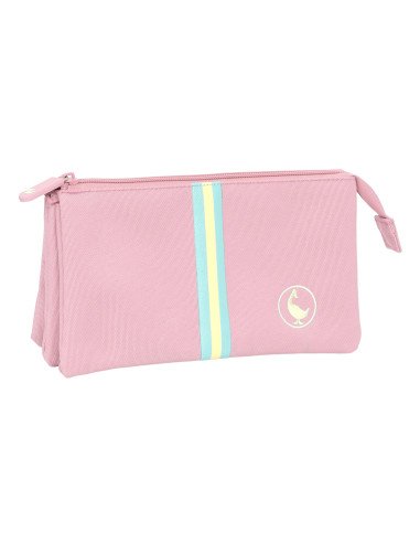 Portatodo Triple El Ganso Basics "Pink" | Reino Escolar: Mochilas y Regalos