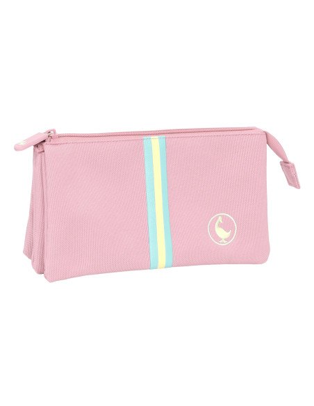 Portatodo Triple El Ganso Basics "Pink" | Reino Escolar: Mochilas y Regalos