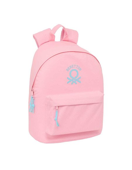 Mochila para Portátil 14.1" Benetton Basics "Rosa Pastel"