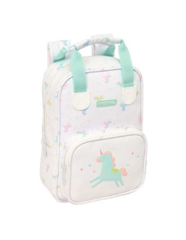 Mochila Infantil con Asas SAFTA Preescolar "Unicornio"