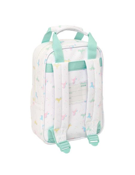 Mochila Infantil con Asas SAFTA Preescolar "Unicornio"