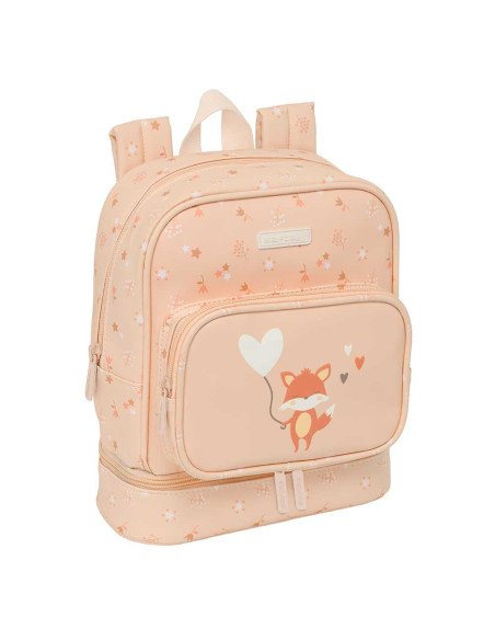 Mochila Nevera Guarderia Safta Preescolar "Flores" | Reino Escolar: Mochilas y Regalos