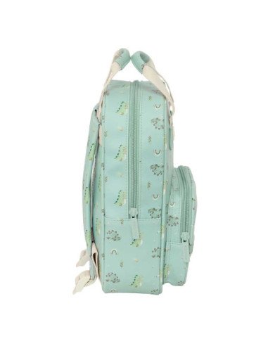 Mochila Infantil con Asas SAFTA Preescolar "Dinos"