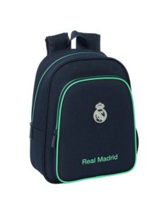 Mochila Infantil Adaptable a Carro Real Madrid 2A Equipacion 25/26 | Reino Escolar: Mochilas y Regalos