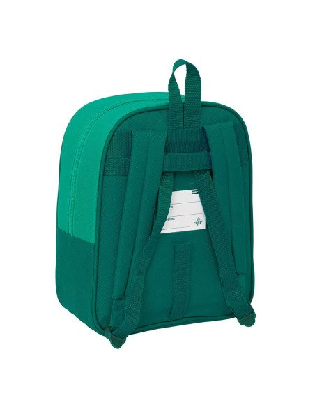 Mochila Guarderia Adaptable a Carro Res Agua Real Betis Balompie | Reino Escolar: Mochilas y Regalos