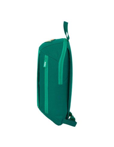 Mini Mochila Cremallera Vertical Resistente al Agua Real Betis