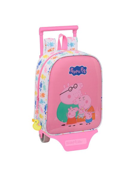 Mochila232 + Carro 805 Peppa Pig "Baby Pig" | Reino Escolar: Mochilas y Regalos
