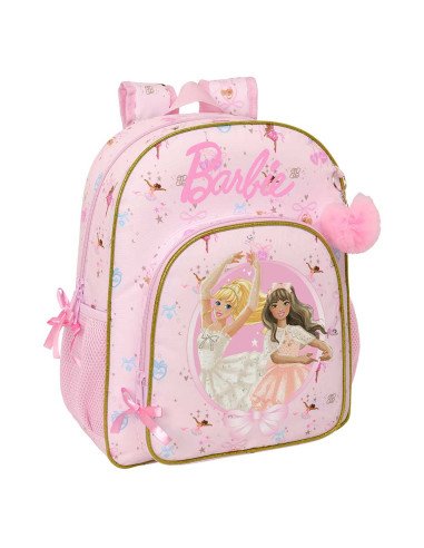 Mochila Junior Adaptable a Carro Barbie "Ballet" | Reino Escolar: Mochilas y Regalos