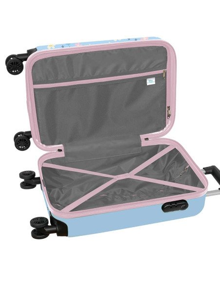 Trolley Cabina 20" Stitch "Happy" | Reino Escolar: Mochilas y Regalos