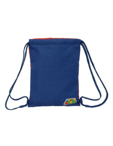 Saco Plano Junior Super Mario "Mamma Mia" | Reino Escolar: Mochilas y Regalos