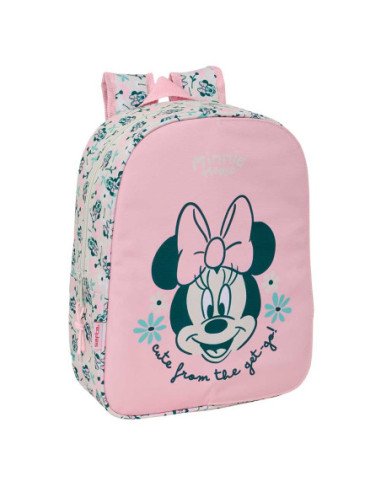 Mochila Infantil Adaptable a Carro Front-Inter Minnie Mouse "Minty" | Reino Escolar: Mochilas y Regalos
