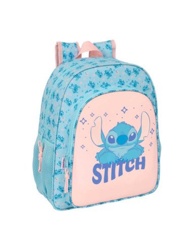 Mochila Junior Adaptable a Carro Stitch "Ohana" | Reino Escolar: Mochilas y Regalos