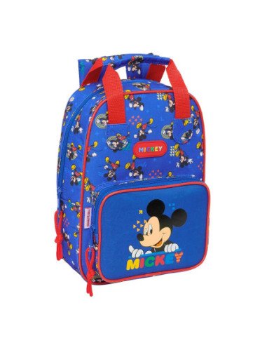 Mochila Infantil con Asas Mickey Mouse "Today" | Reino Escolar