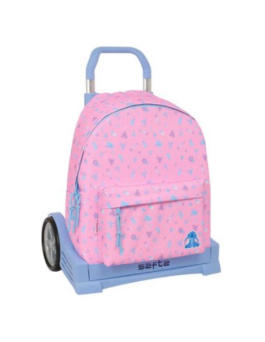 Mochila 774 + Carro Evolution Stitch "Bright" | Reino Escolar