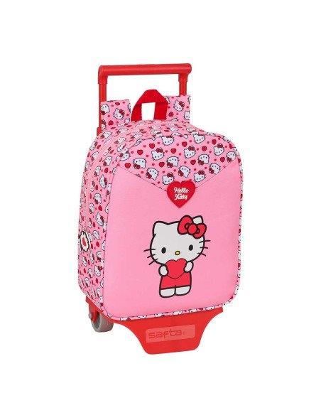 Mochila 232 + Carro 805 Hello Kitty | Reino Escolar