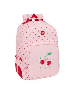 Mochila Doble Adaptable a Carro Glowlab "Frutitas" | Reino Escolar: Mochilas y Regalos