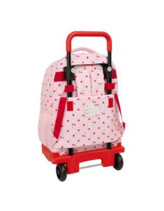 Mochila Grande con Ruedas Compact Extraible Glowlab "Frutitas" | Reino Escolar: Mochilas y Regalos 2